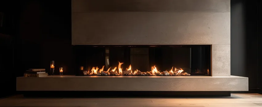 Gas Fireplace Ember Bed Design Services in Chico, California