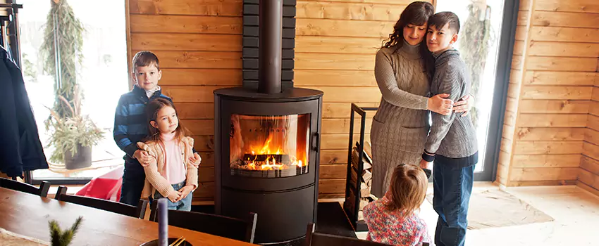 Morso Cast Iron Fireplace Insert Installation in Chico, California