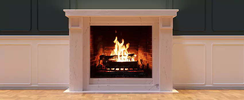 Open Flame Wood-Burning Fireplace Installation Services in Chico, California