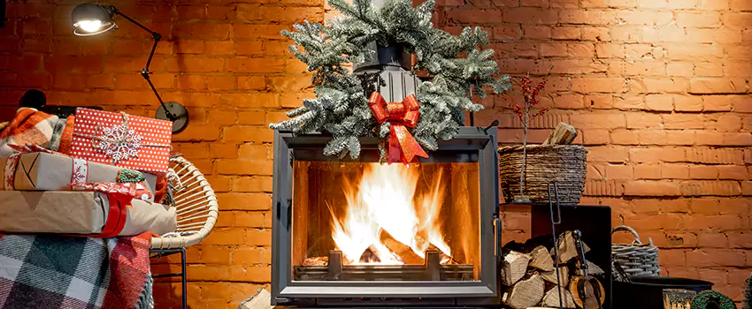 Travis Industries Linear Gas Fireplace Installation in Chico, California