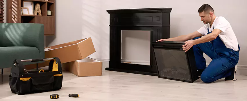 Old Rusted Metal Fireplace Repair And Replacement in Chico, CA
