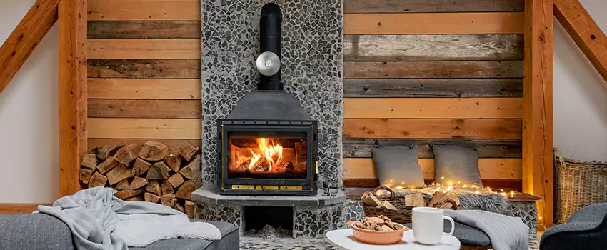 Thelin Hearth Products Direct Vent Gas Stove Fireplace Inspection in Chico, California
